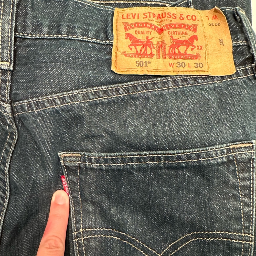 Men’s Levi’s 501 30 x 30 Denim Jeans